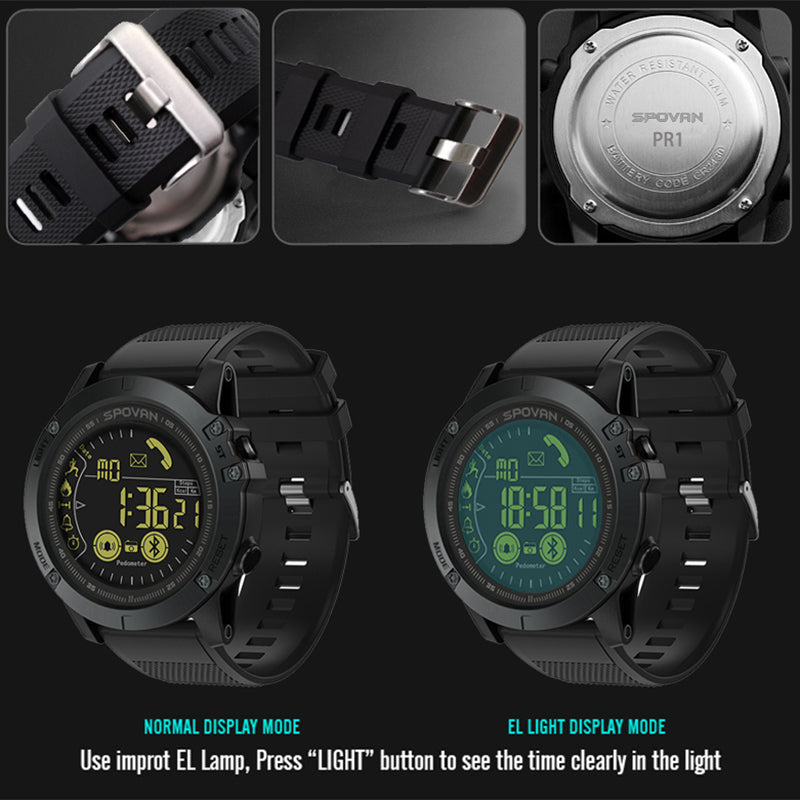 Relógio Militar Smartwatch Indestrutível T-Watch